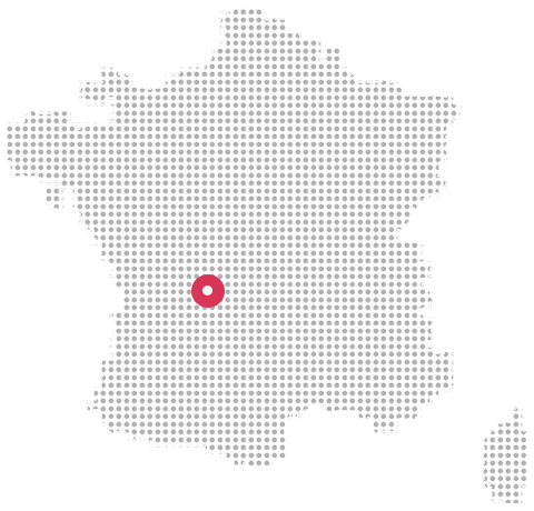 Localisation sud ouest France